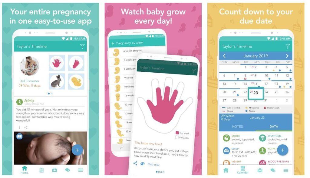 5 Best Pregnancy Trackers and Calculators 1 Best Pregnancy Trackers -Glow Nurture-Pregnancy Tracker