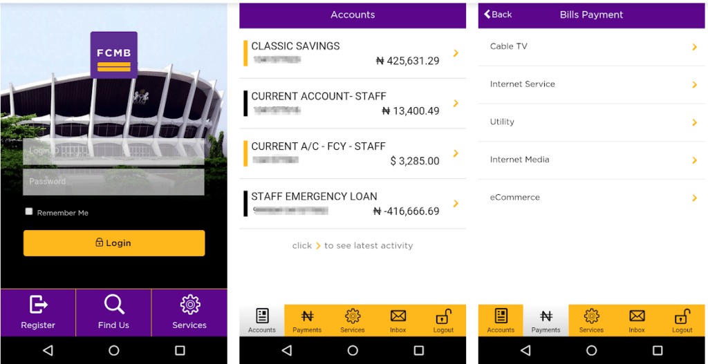 FCMB Mobile Plus App