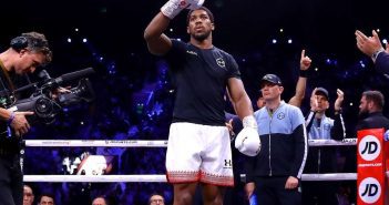 Jubilation as Anthony Joshua beats Andy Ruiz Jr in Saudi Arabia to regain his heavyweight belts