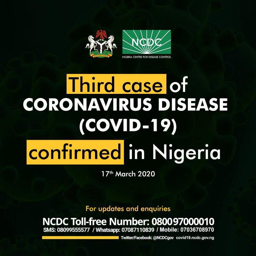 Nigeria Confirms Third Case of Coronavirus