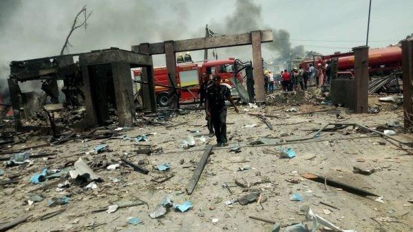 Confirmed: Family of 4 and 11 Others Die In Lagos Explosion at Abule Ado, Festac
