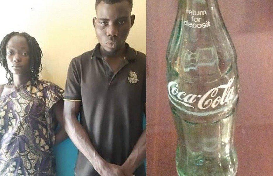 Couple arrested for inserting a bottle into his ex’s vagina